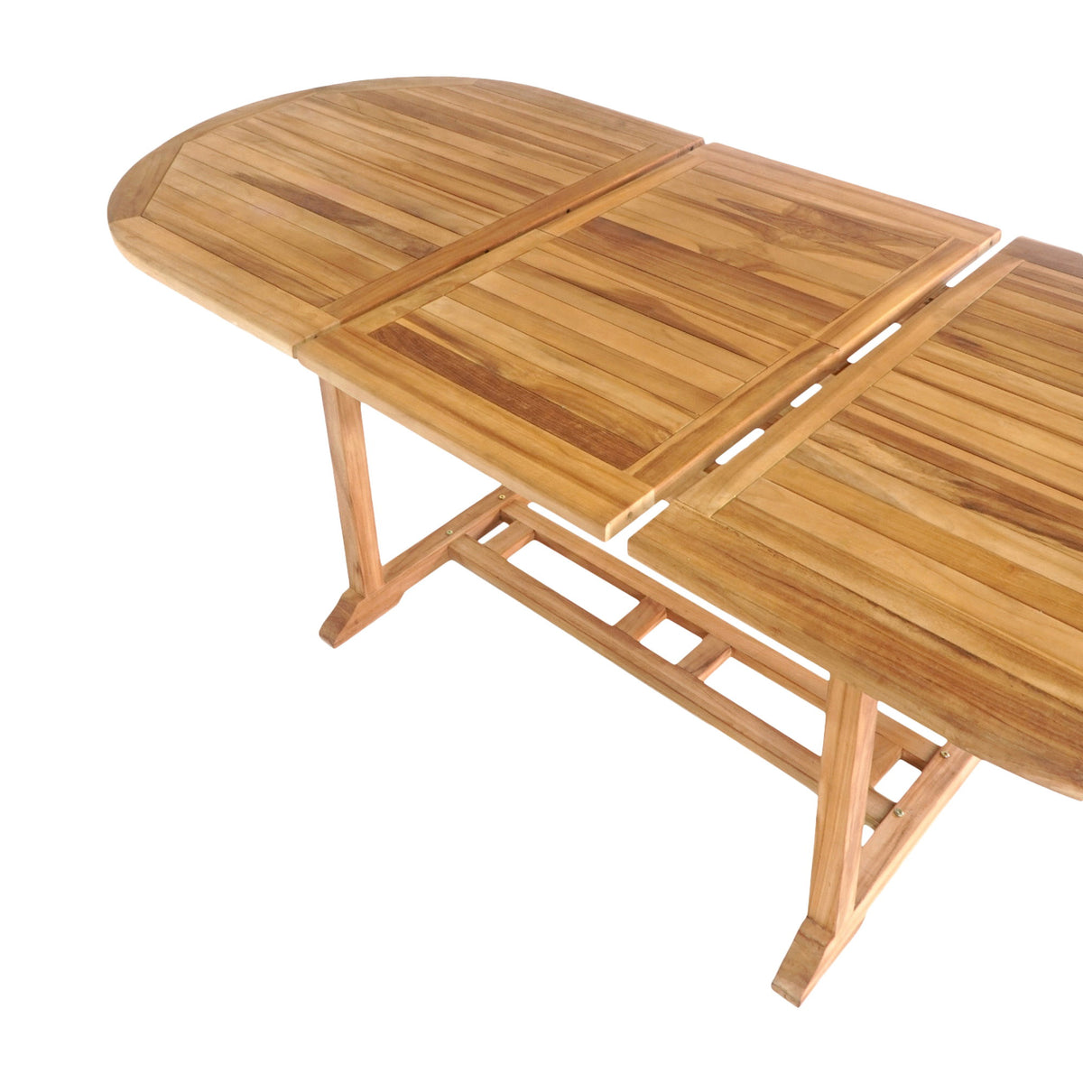 Ines Gartentisch, ausziehbar – Teak Natur, 180–240 × 90 cm – Ansicht 3