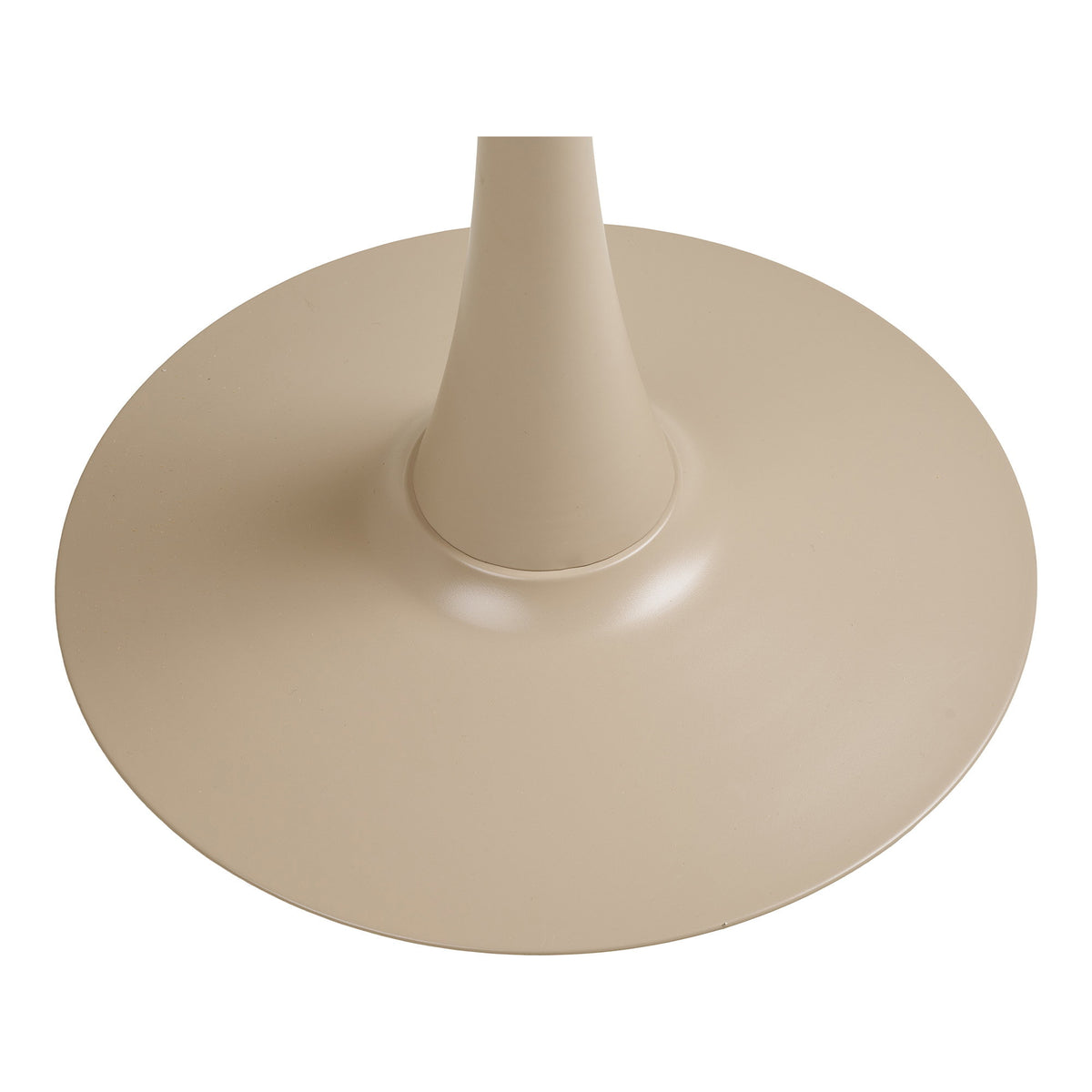 Saga Garten-Bistrotisch rund – Stahl Taupe, ø 60 cm – Ansicht 3