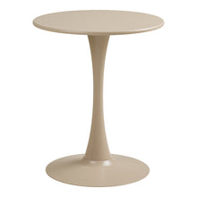 Saga Garten-Bistrotisch rund – Stahl Taupe, ø 60 cm von Luiva Living
