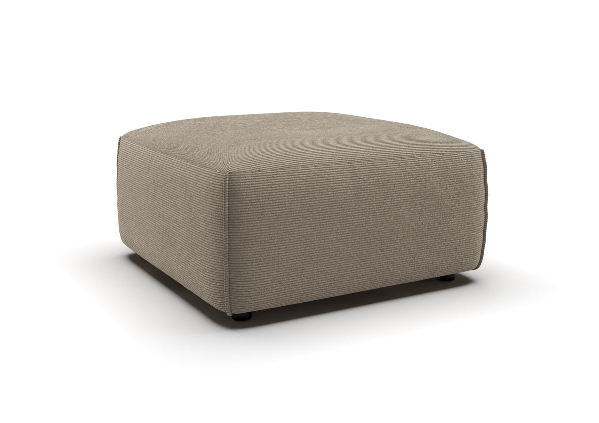 Lund Hocker in Feincord Sand