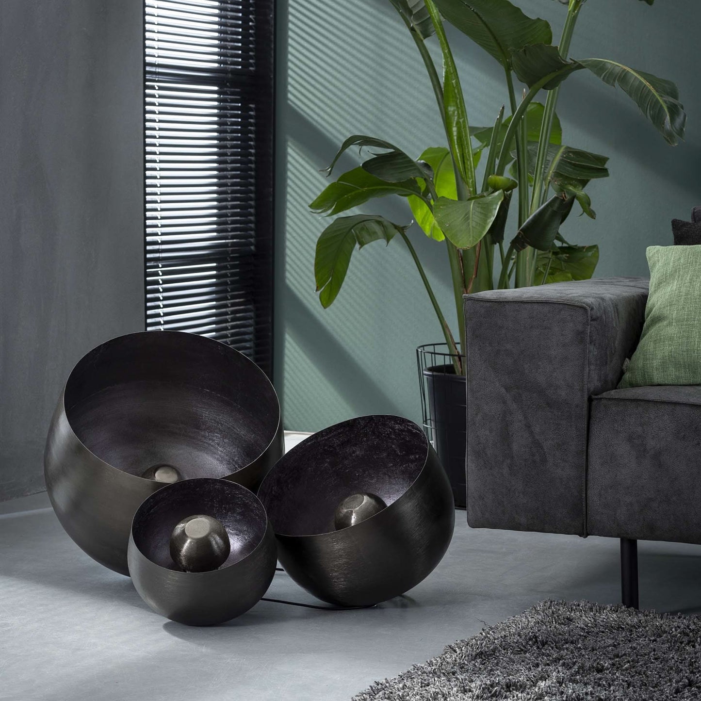 Tischleuchte Ø36 Korb L