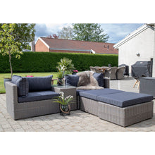 Lorenz Lounge-Set inkl. Kissen – Polyrattan Kubu-Grau – Ansicht 8