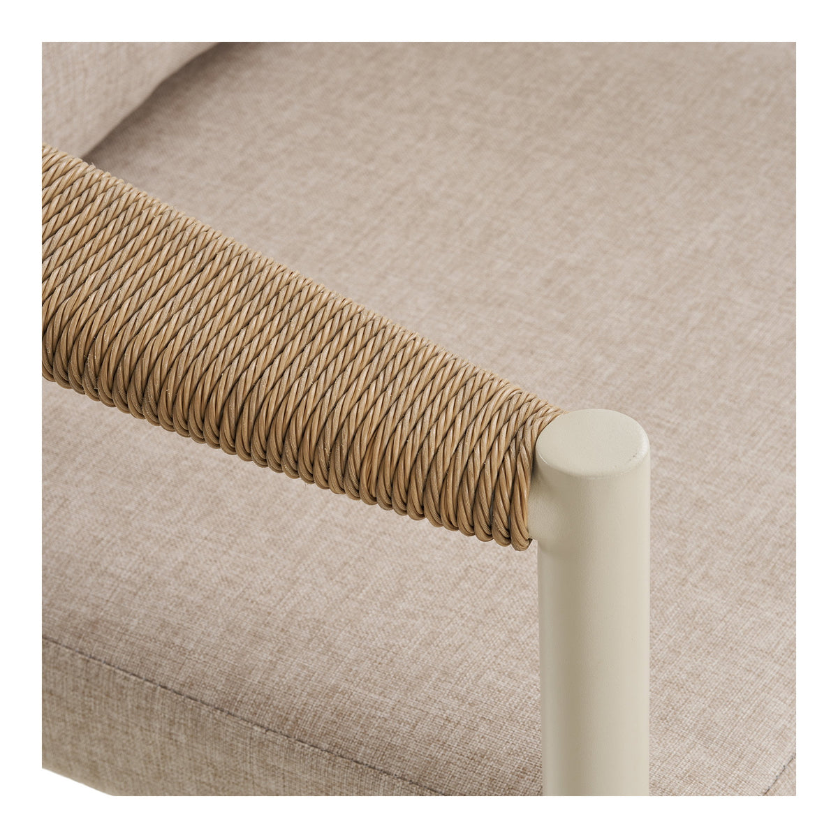 Leni Lounge-Set inkl. Kissen – Aluminium/Polyrattan Sand/Natur – Ansicht 9