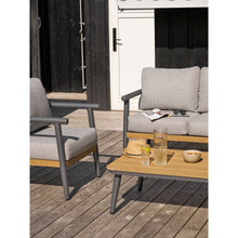 Oscar Lounge-Set inkl. Kissen – Aluminium Anthrazit – Ansicht 4
