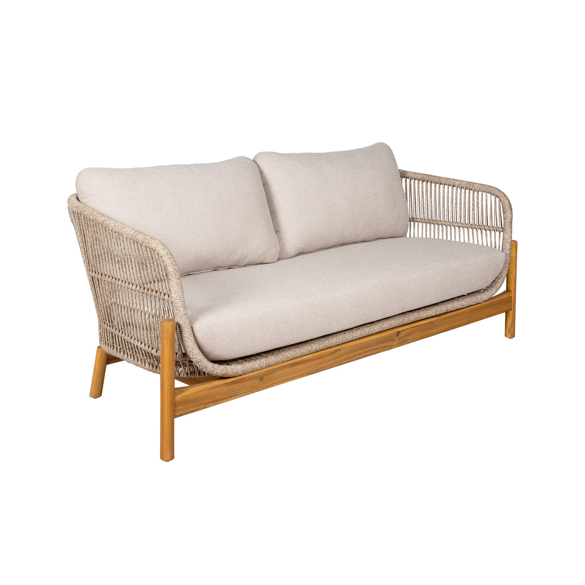 Remo Lounge-Set inkl. Kissen – Akazie Beige – Ansicht 3