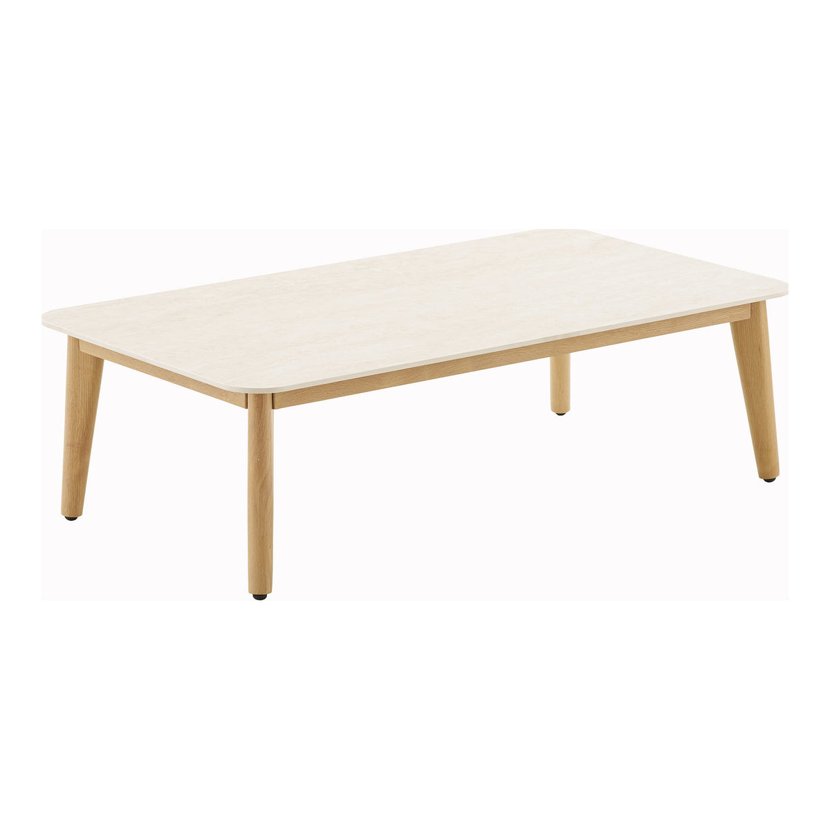 Henni Lounge-Set inkl. Kissen – Aluminium Taupe/Holzoptik – Ansicht 3
