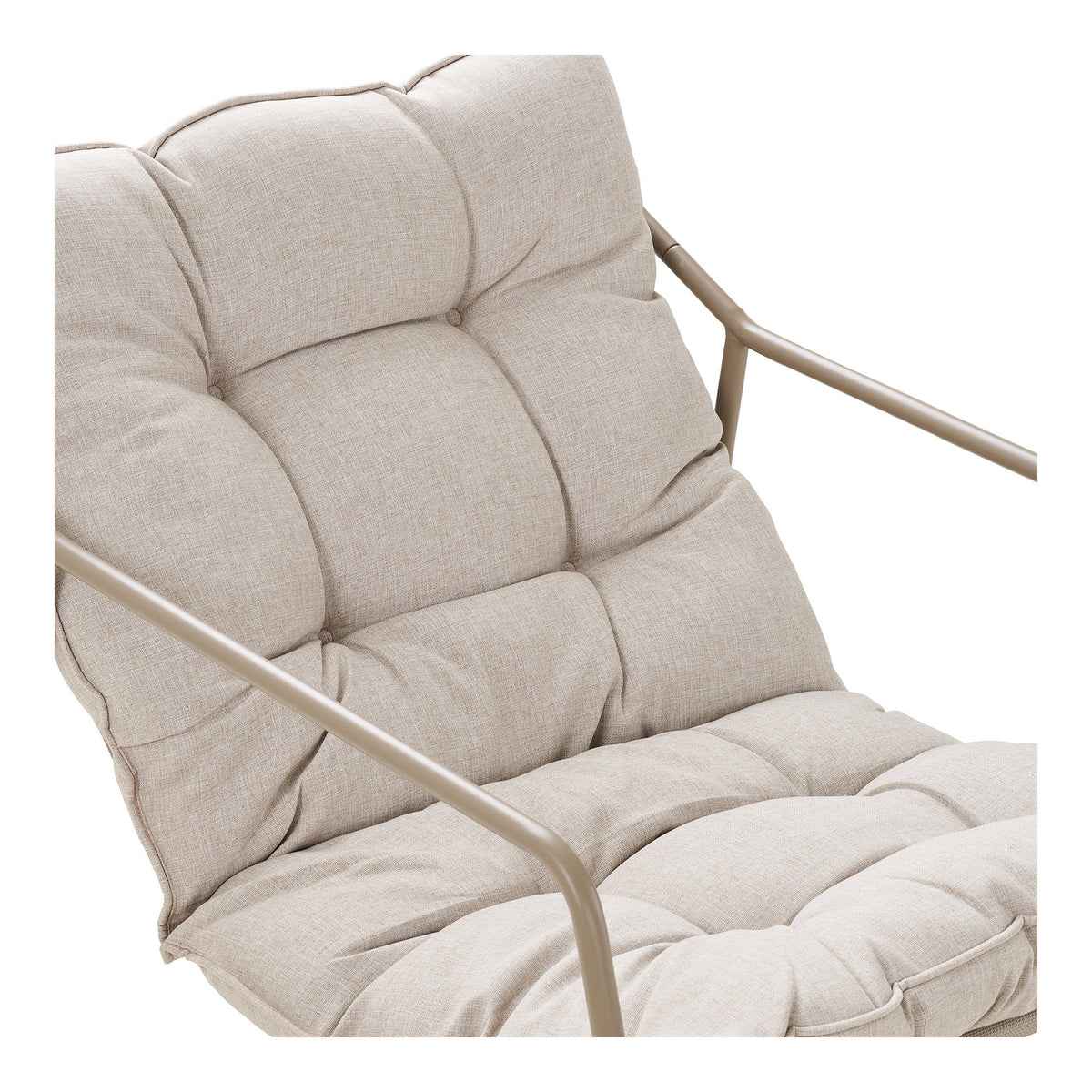 Malin Lounge-Set inkl. Kissen – Stahl Sand – Ansicht 4