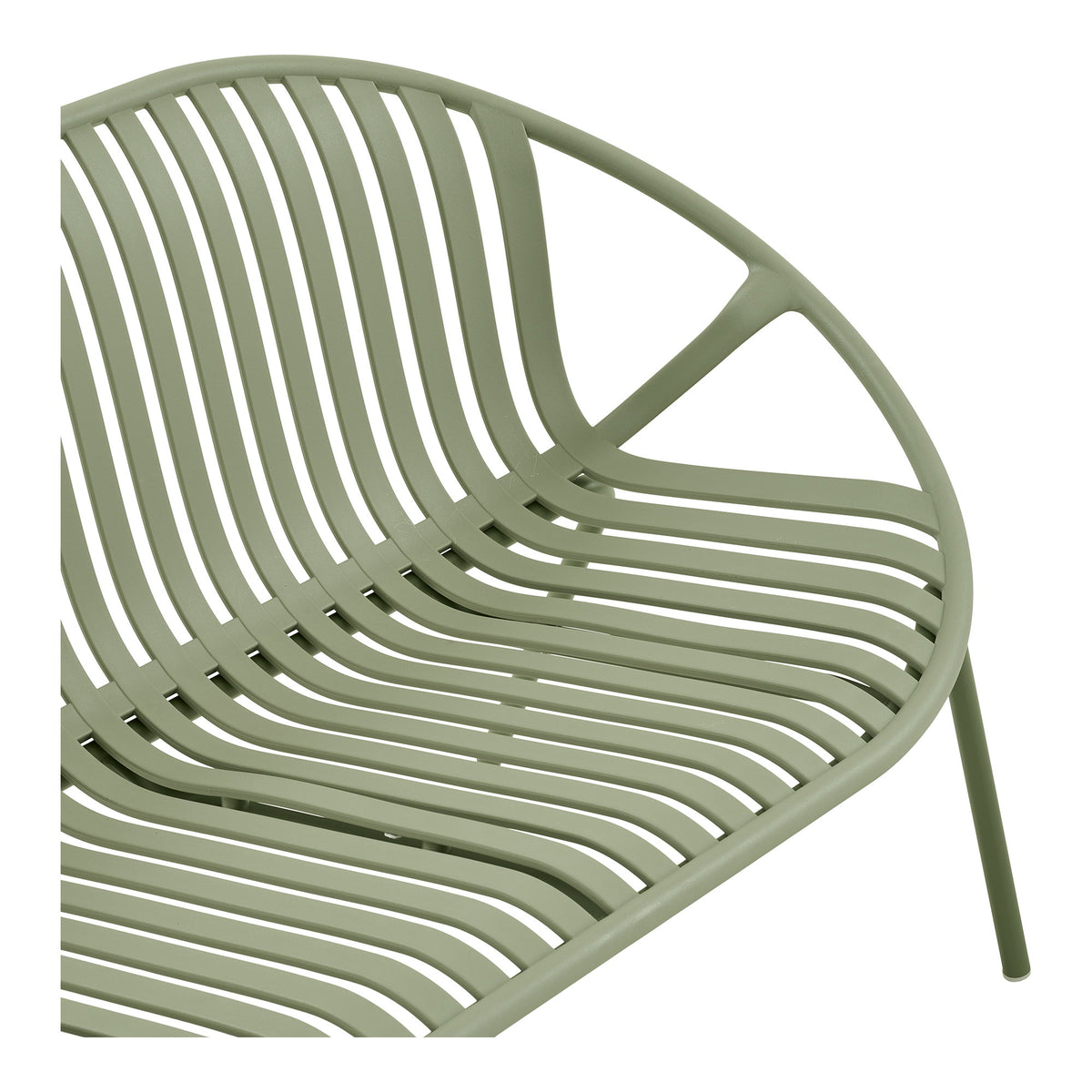 Jule Lounge-Set – Polypropylen/Stahl Grün – Ansicht 4
