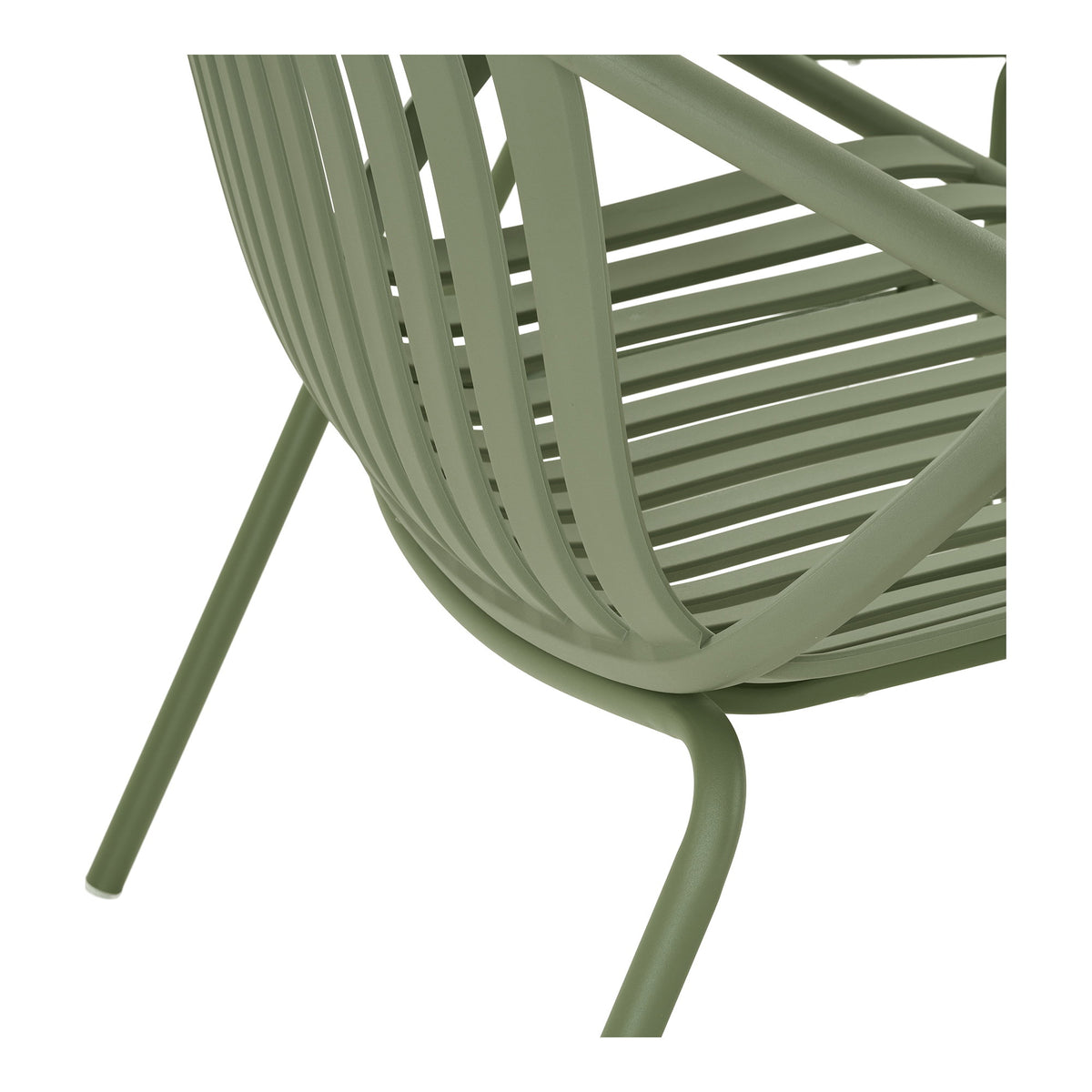 Jule Lounge-Set – Polypropylen/Stahl Grün – Ansicht 5