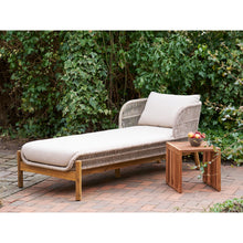Remo Sonnenliege inkl. Kissen – Akazie Beige – Ansicht 9