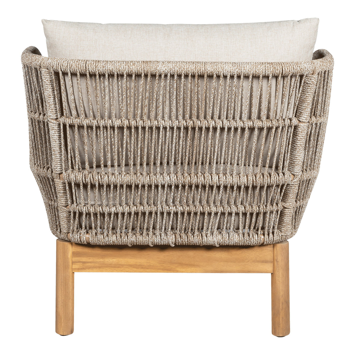 Remo Sonnenliege inkl. Kissen – Akazie Beige – Ansicht 5