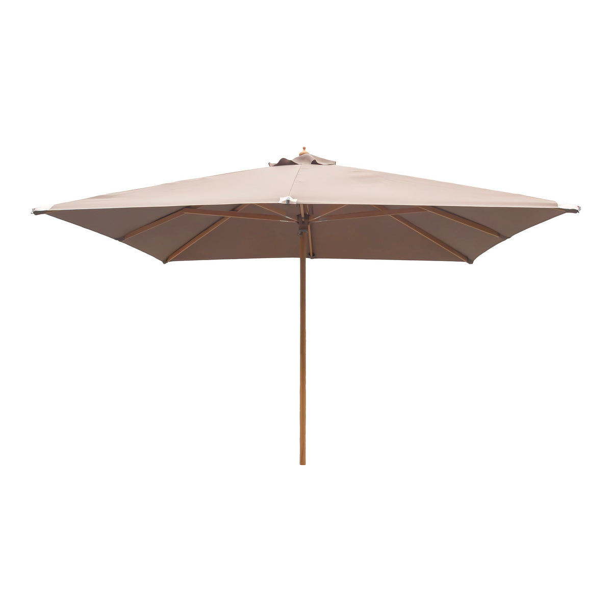 Bjarne Sonnenschirm – Polyester Sand, 300 × 300 cm von Luiva Living