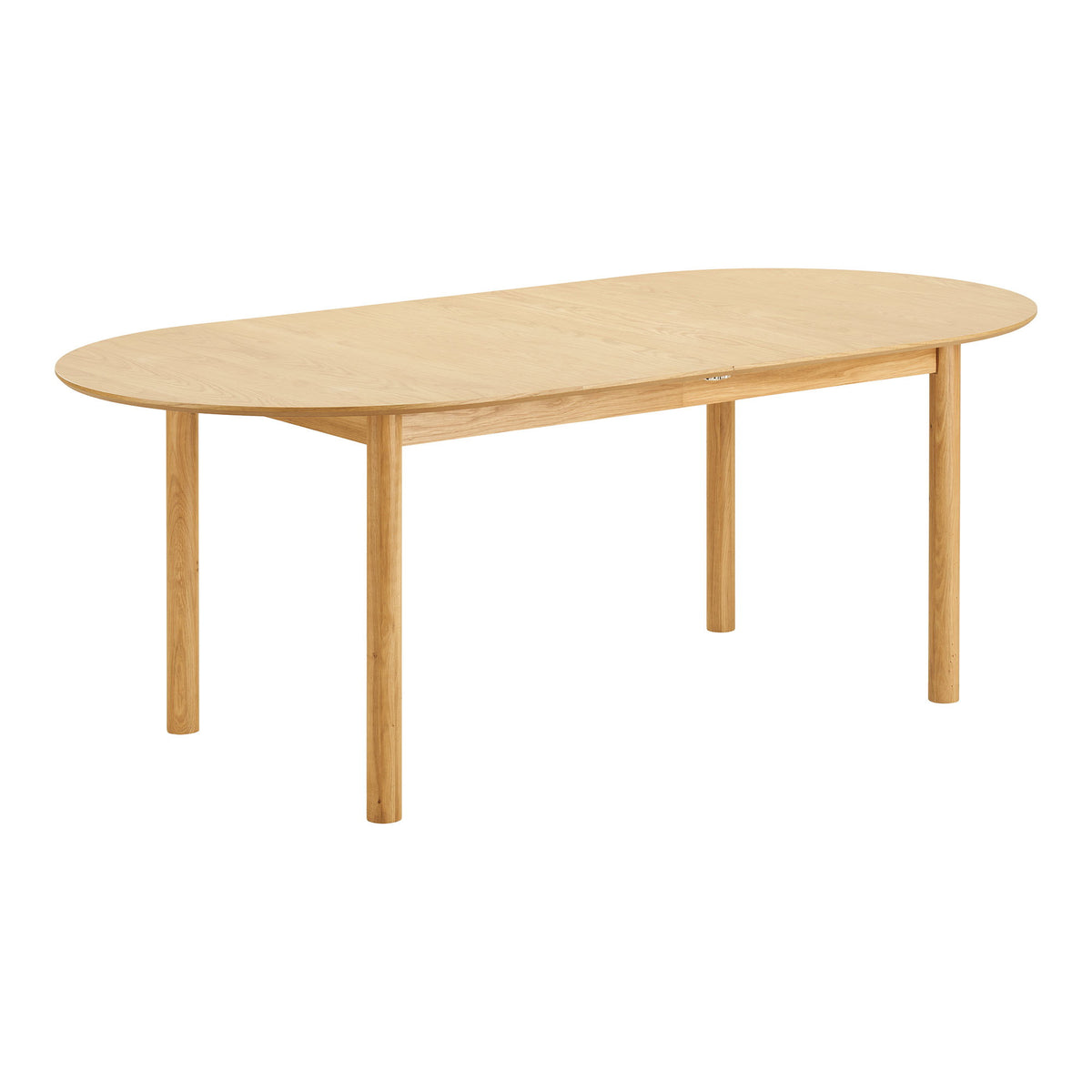 Sara & Joel Essgruppe mit 6 Stühlen – Natur, 200–250–300 × 100 × 75 cm – Ansicht 2