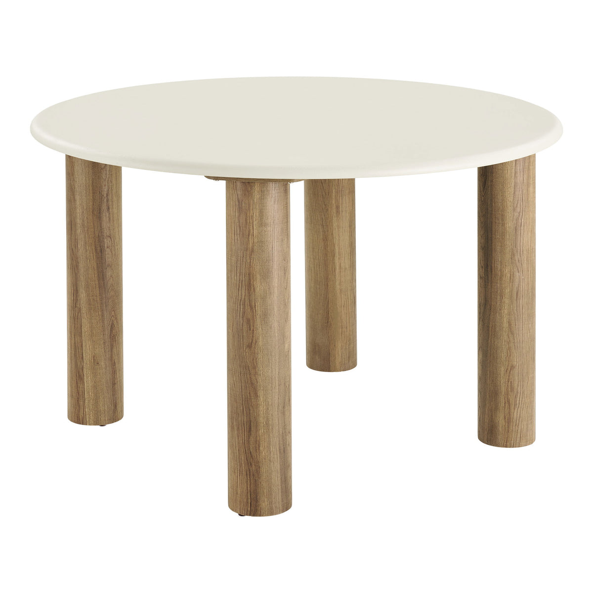 Tilde & Hector Essgruppe mit 4 Stühlen – Sand/Braun – Ansicht 2