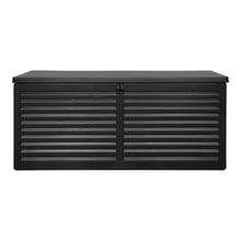 Einar Auflagenbox – Kunststoff Schwarz, 146,5 × 61 × 64,5 cm von Luiva Living
