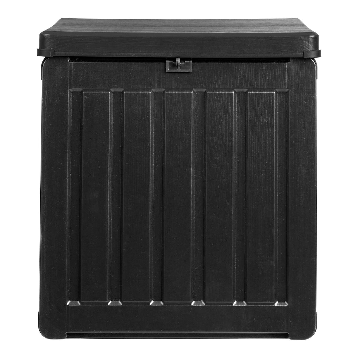 Ulf Auflagenbox – Kunststoff Schwarz, 42,8 × 42,8 × 46,4 cm – Ansicht 3