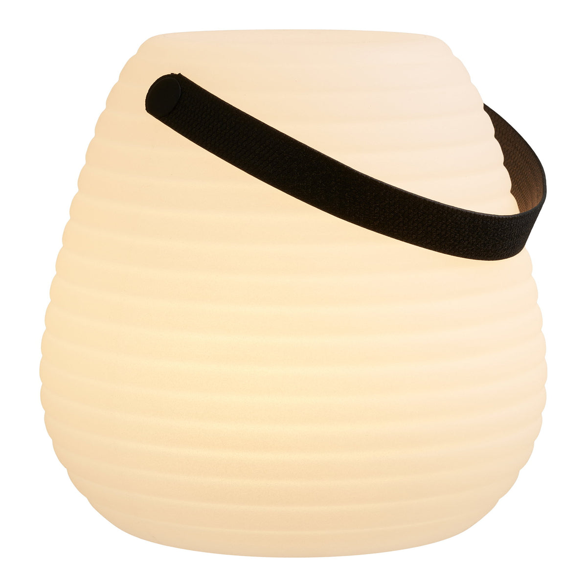 Karl LED-Leuchte, akkubetrieben – Weiß, 20,5 × 21 × 21 cm – Ansicht 5