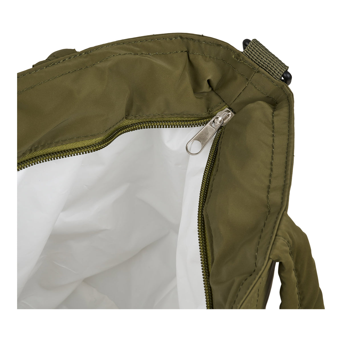 Eliot Kühltasche – Polyester Grün, 24 × 12,5 × 37 cm – Ansicht 4