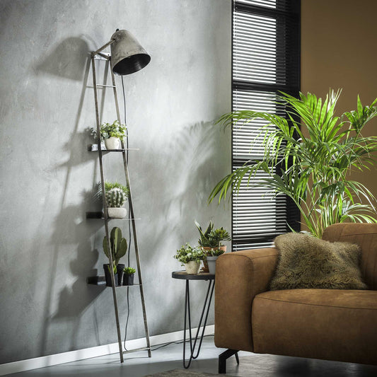 Wandregallampe / Altes Silber / Alt Silber Finish