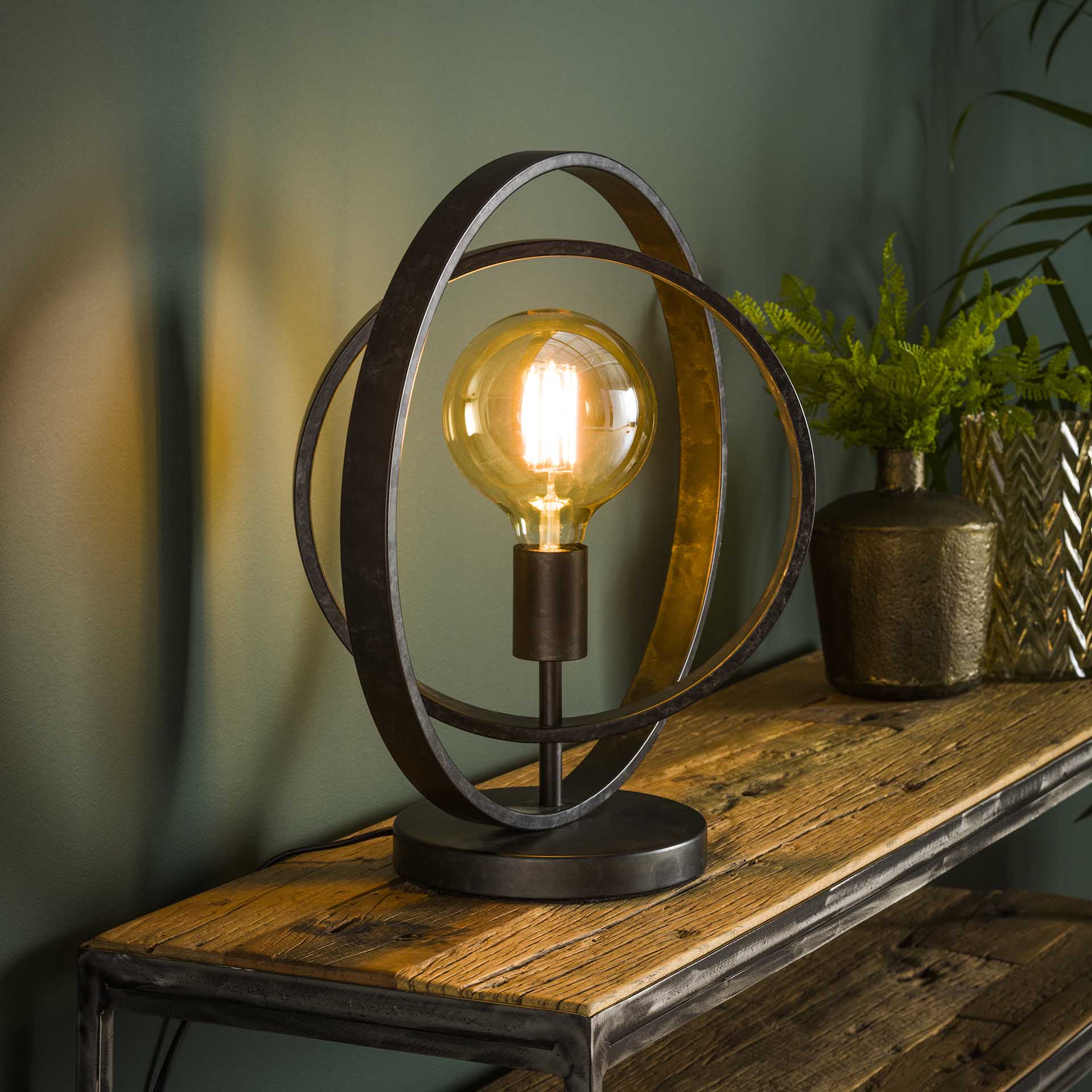 Tischlampe 1L Turn around / Charcoal