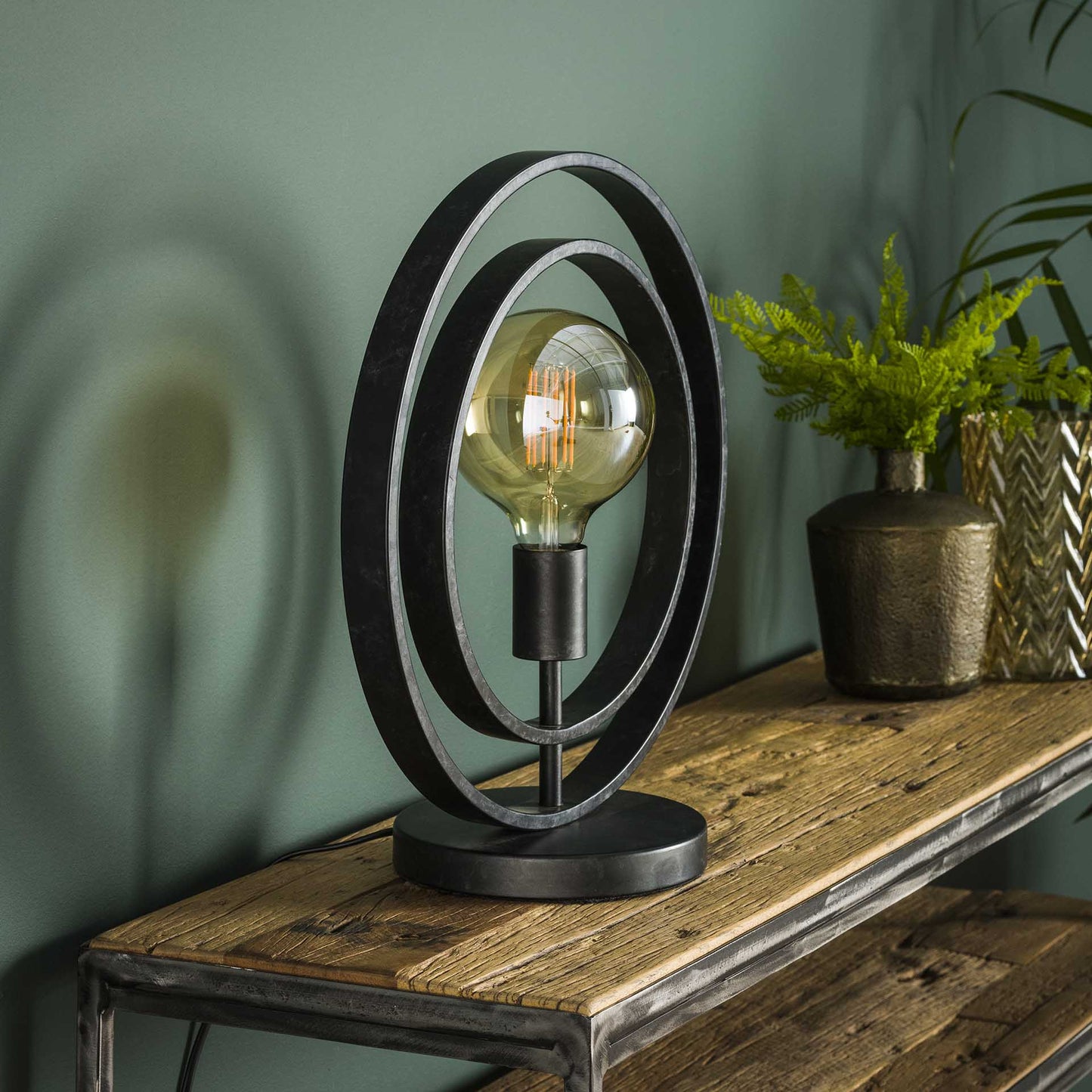 Tischlampe 1L Turn around / Charcoal