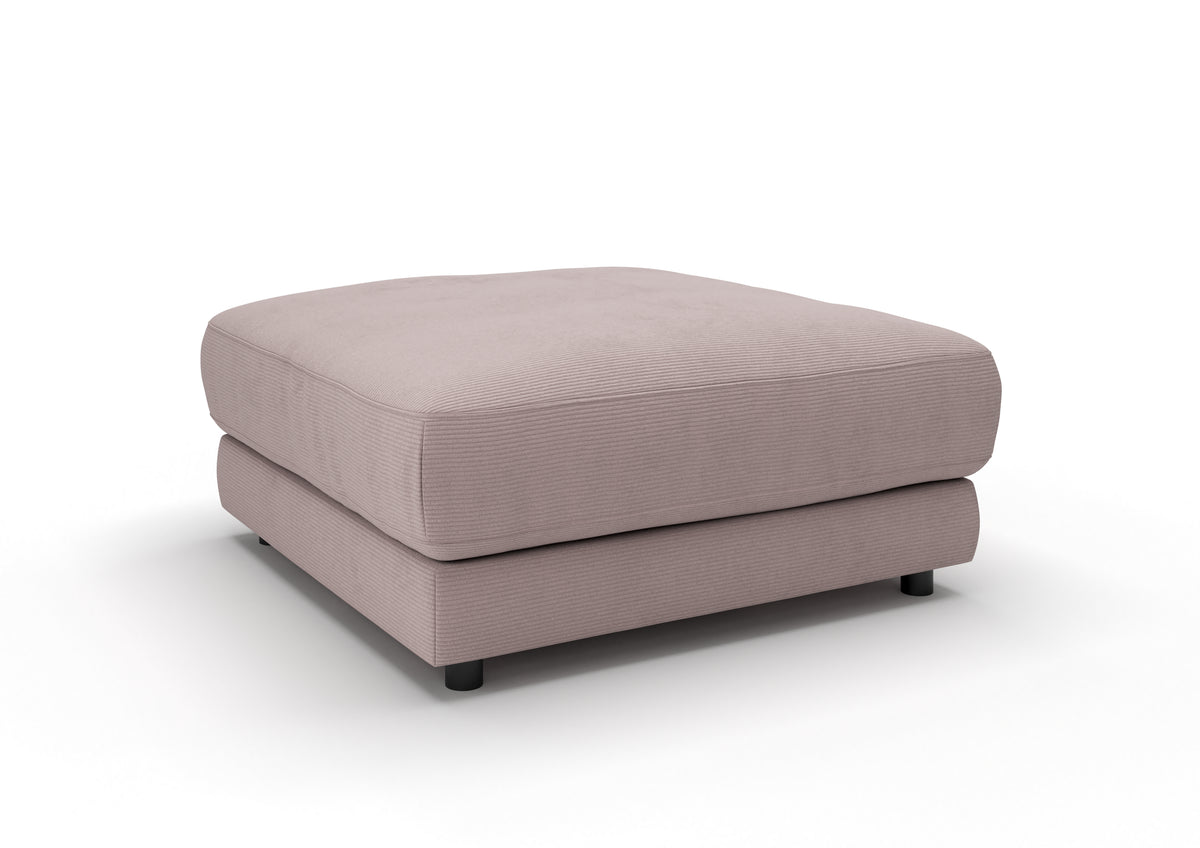 Skagen Hocker in Feincord Altrosa