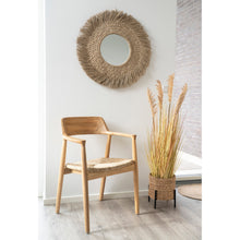 Romina Übertopf – Wasserhyazinthe Schwarz/Natur, ø 26,5 × 29 cm – Ansicht 4