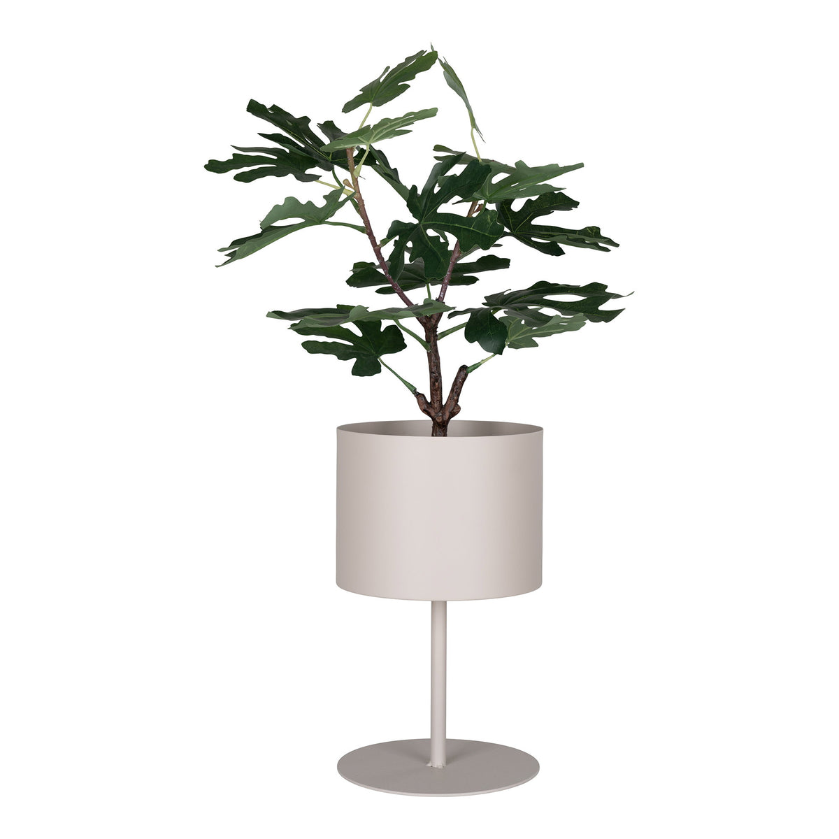 Manu Blumenständer – Stahl Sand, ø 21,5 × 36 cm – Ansicht 2