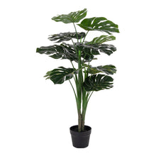 Kunstpflanze Monstera – Grün, H 90 cm von Luiva Living
