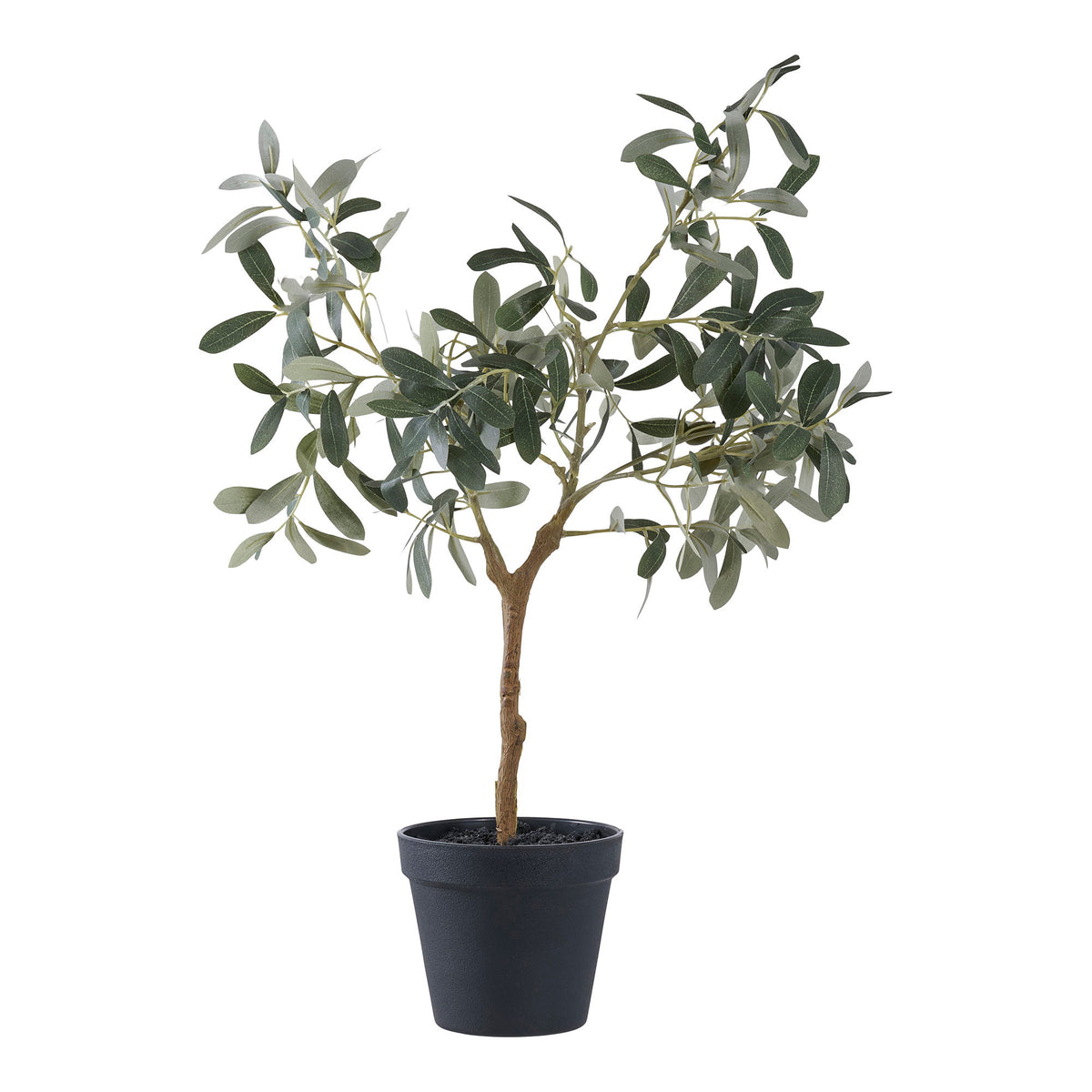 Kunstpflanze Olivenbaum – Grün, H 61 cm von Luiva Living