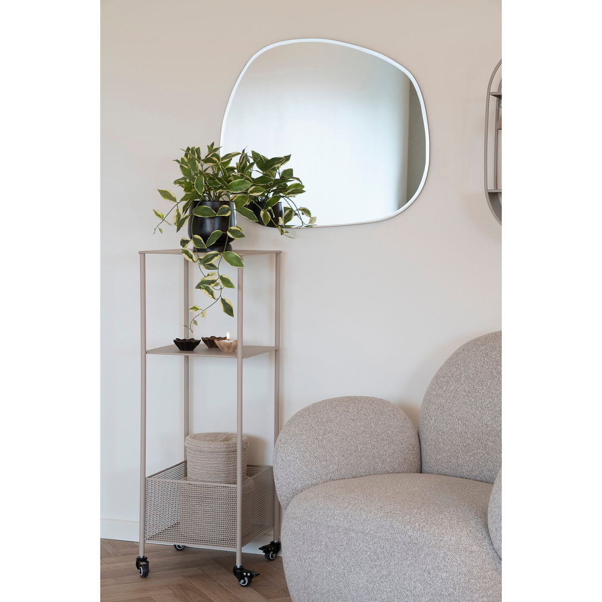 Kunstpflanze Hoya Carnosa – Grün, H 33 cm – Ansicht 5