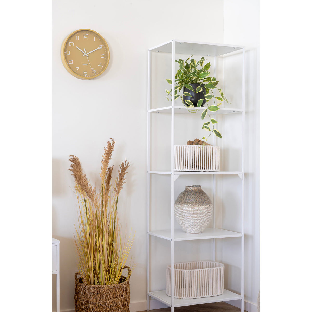 Kunstpflanze Hoya Carnosa – Grün, H 33 cm – Ansicht 6