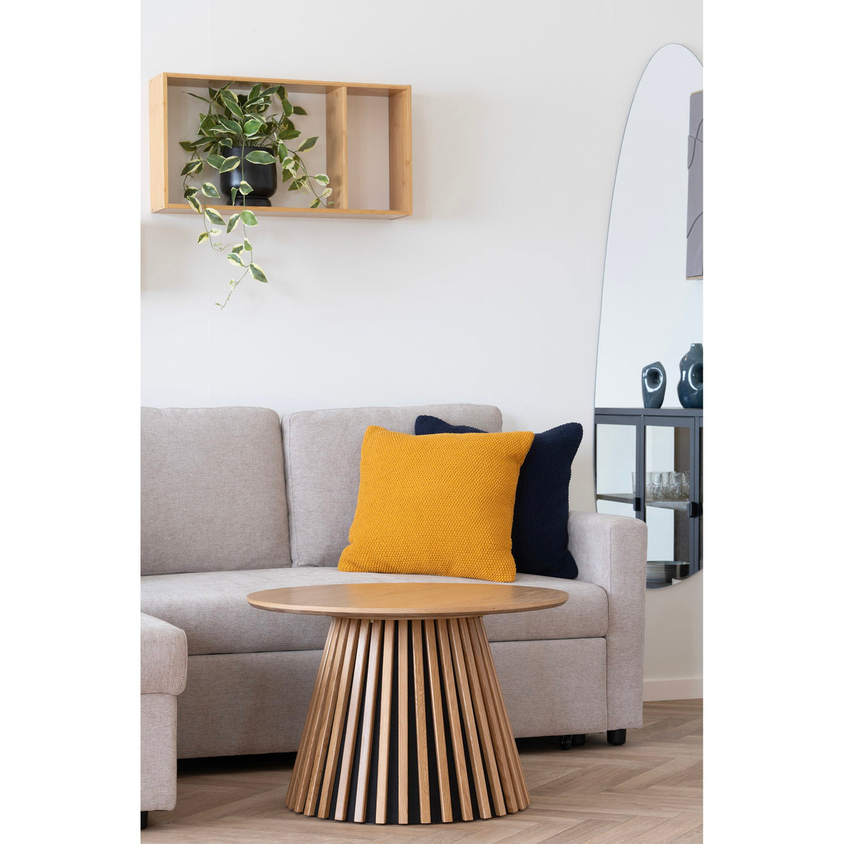 Kunstpflanze Hoya Carnosa – Grün, H 33 cm – Ansicht 7