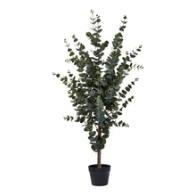Kunstpflanze Eukalyptusbaum – Grün, H 120 cm von Luiva Living