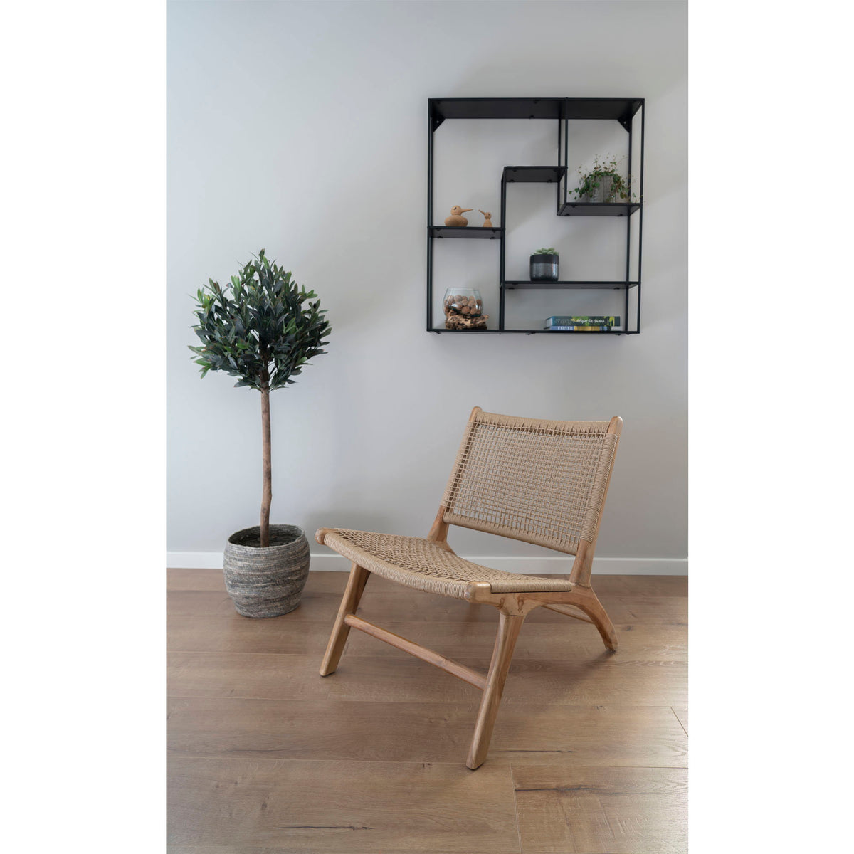 Kunstpflanze Olivenbaum – Grün, H 120 cm – Ansicht 5