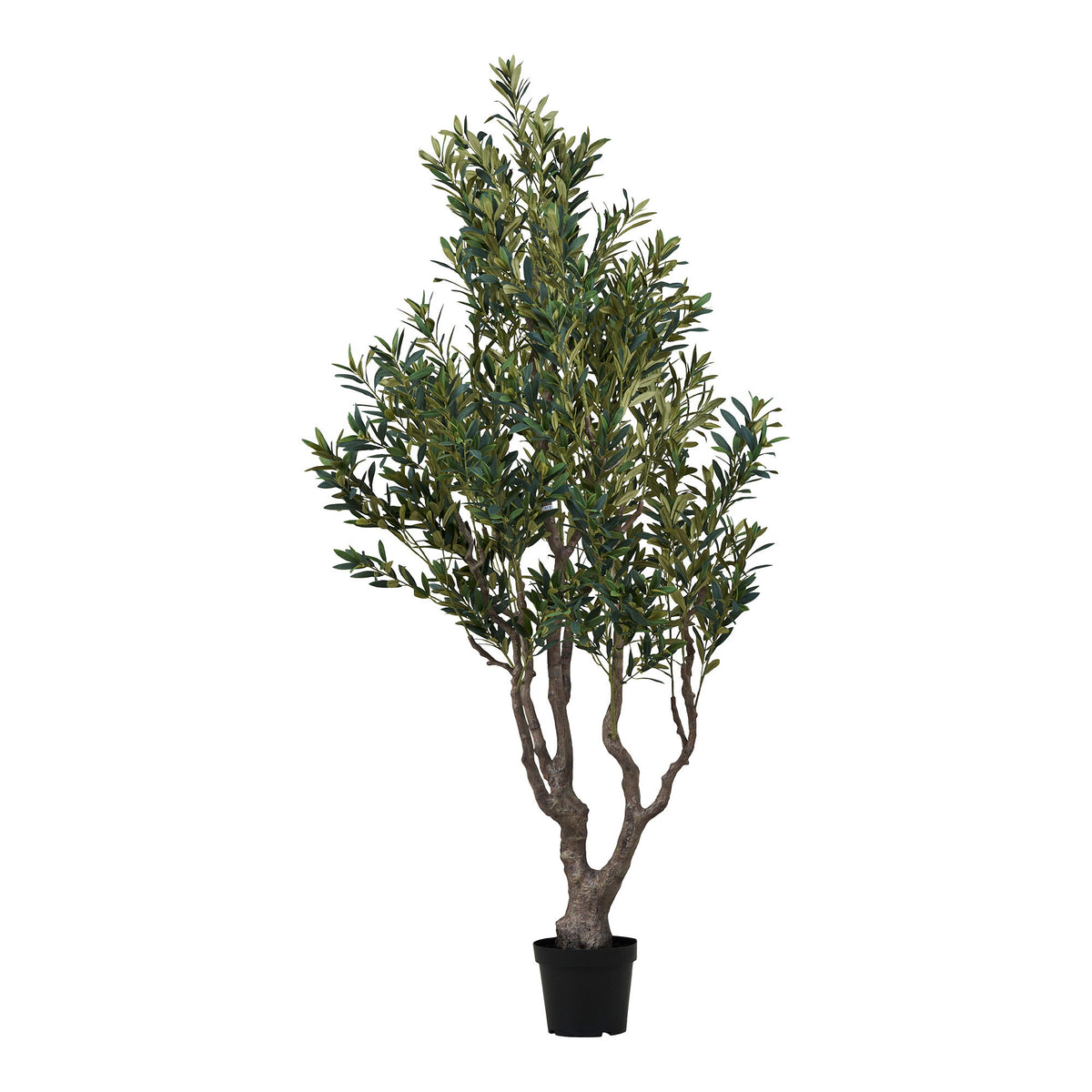 Kunstpflanze Olivenbaum – Grün, H 220 cm von Luiva Living