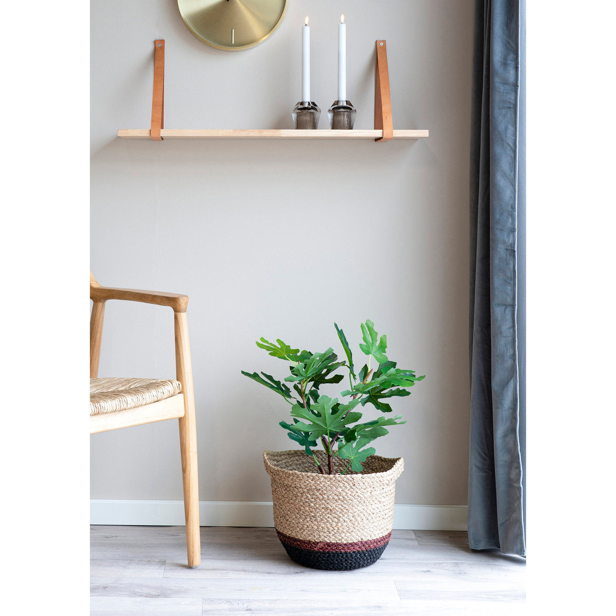 Kunstpflanze Feigenbaum – Grün, H 60 cm – Ansicht 6