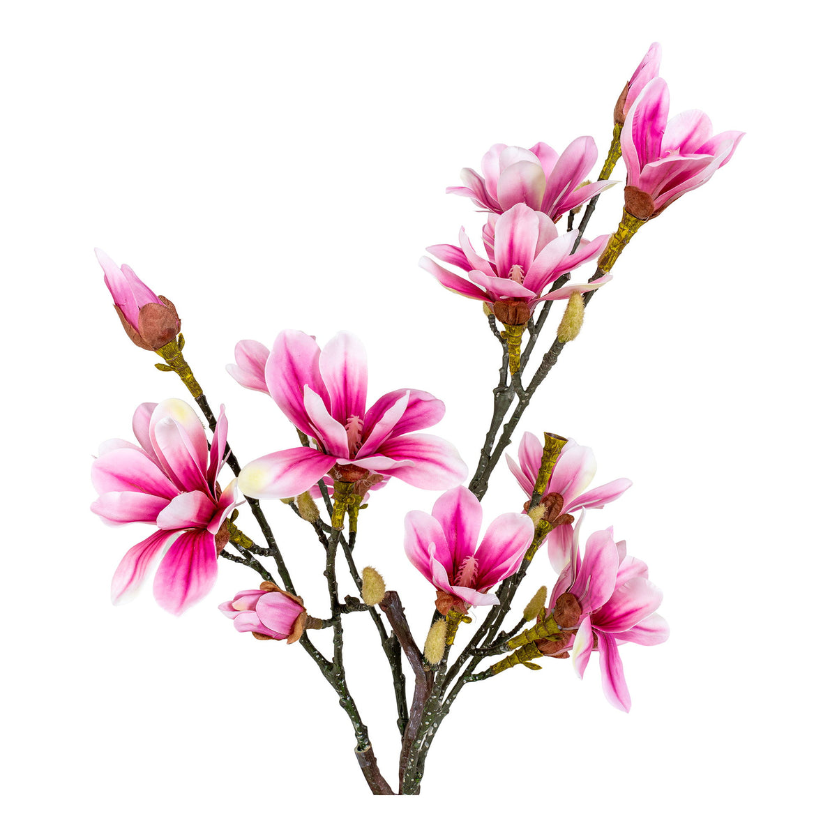 Kunstpflanze Magnolienbaum – Rosa, H 75 cm – Ansicht 3