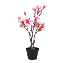 Kunstpflanze Magnolienbaum – Rosa, H 75 cm von Luiva Living