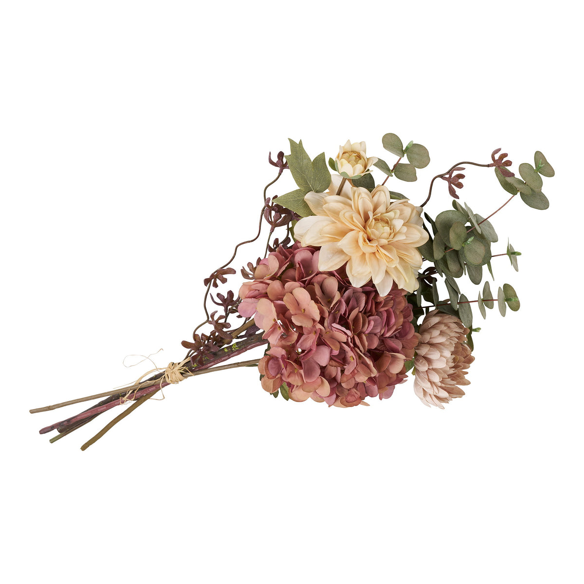 Kunstblumenstrauß mit Dahlien – Bunt von Luiva Living