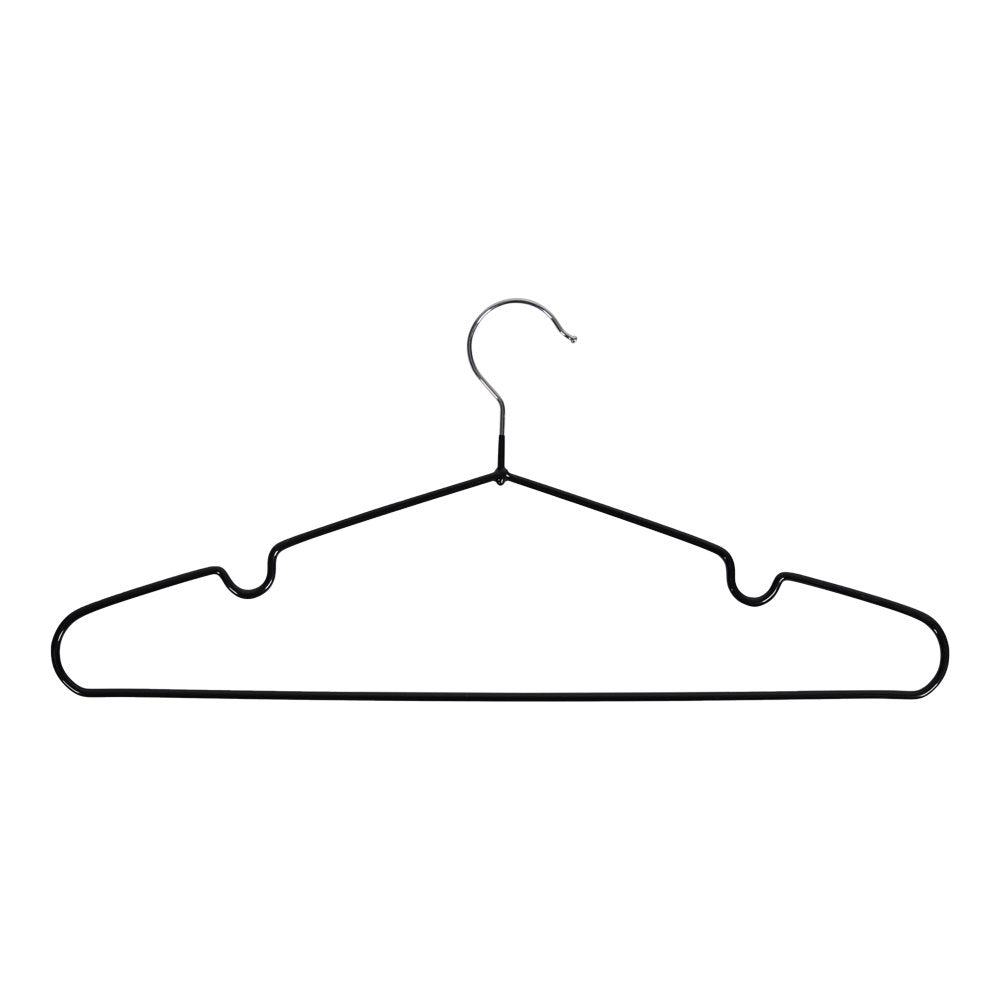 Kya Kleiderbügel 10er-Set – Metall Schwarz – Ansicht 2