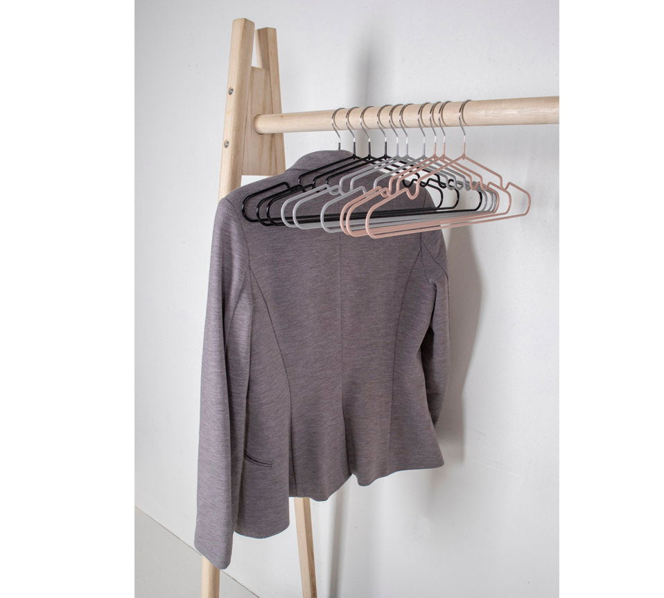 Kya Kleiderbügel 10er-Set – Metall Rosé – Ansicht 4