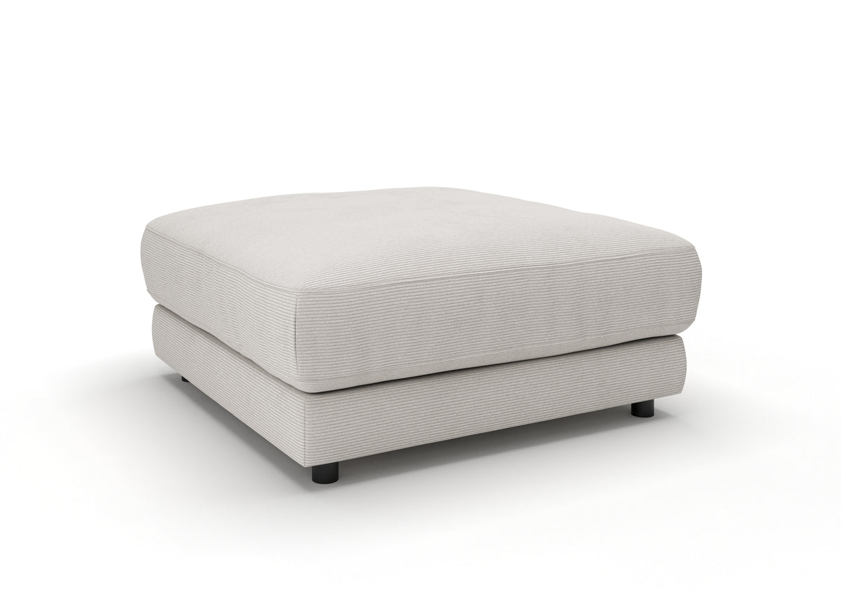 Skagen Hocker in Feincord Weiß