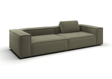 Bergen 3-Sitzer-Sofa in Feincord Oliv