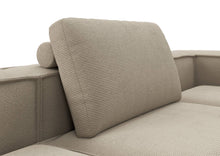 Bergen Rückenkissen in Feincord Sand