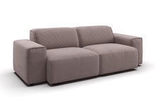 Lund 2,5-Sitzer-Sofa in Feincord Altrosa