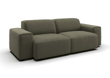 Lund 2,5-Sitzer-Sofa in Feincord Oliv